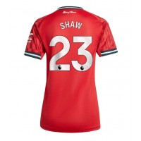 Manchester United Luke Shaw #23 Hjemmebanetrøje Dame 2025-26 Kortærmet